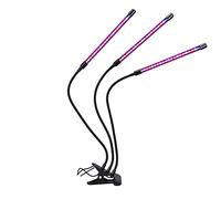 LCUVIMPEX La LED s’éclaire, Lampes de Culture d'intérieur 60 LED, minuterie 3/9/12 h, 9 Niveaux de Gradation, 3 Modes, Multicolores, for légumes et Plantes succulentes