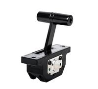 LCUVIMPEX Manette de poussée industrielle, Joystick industriel mono-axe T-BAR 101 avec capteur à effet Hall multicolore(Black 5v Output 0.3 4.7v)