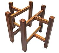 LCUVIMPEX Pieds de canapé en Bois Pieds de Table en Bois Massif, Paquet 2, 15,7 à 23,6 Pouces(50cm/19.7inch)