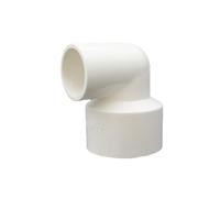 LCUVIMPEX Raccords pour tuyaux en PVC Raccords coudés réducteurs for tuyaux en PVC, Plusieurs Tailles, connecteur à 90 degrés(40x32mm)