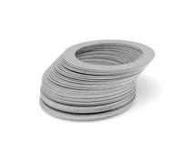 LCUVIMPEX Rondelle à Penny en métal Plat et Large en INOX， 0,5 mm d'épaisseur M3 à M20 Quantités Assorties Plusieurs Tailles(20x28x0.5 (10pcs))