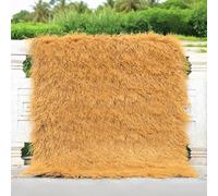 LCUVIMPEX Rouleau de toiture en chaume Artificiel Toiture en chaume Artificiel de Plusieurs Tailles(0.5x18m(19.7x708.7in))