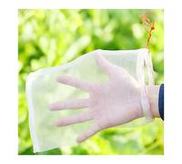 LCUVIMPEX Sacs de Protection des Fruits, Sacs à Fruits et légumes en Maille Respirante, Blancs, Paquet de 50(15cmx10cm)