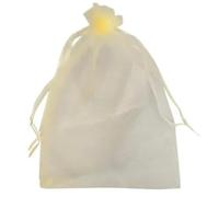 LCUVIMPEX Sacs de Protection des Fruits, Sacs de Protection en Maille for Fruits de Jardin avec Cordon de Serrage, Lot de 20/50/100, Multicolores, Plusieurs Tailles(Gold,15x20cm(100pcs))