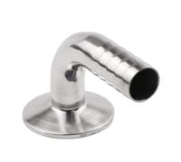 LCUVIMPEX Tuyau sanitaire Barb Tuyau raccord, Raccord de Tuyau sanitaire coudé à 90 degrés avec barbillon(38mmx Ferrule 50.5)