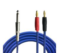 LCVZXCFKX Câble audio 6,5 mm vers 2 bananes 6,5 mm vers 2x cosses plates 6,5 mm vers 2x broches 2,0 mm 6,5 mm vers 2 fils ouverts for haut-parleur actif