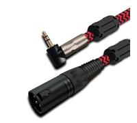 LCVZXCFKX Câble audio mini jack 3,5 mm stéréo haut de gamme vers mâle 3 broches for console de mixage, amplificateur de microphone 1 m 2 m