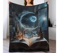 LCWWW Livre Couverture Polaire,Plaid Couvertures en Flannel en Lit Douce Et Confortable,Jeté De Canapé Résistantes 130×150cm