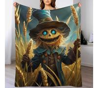 LCWWW Scarecrow Couverture pour EnfFourmis Adultes - Flannel, Couvertures Douce - RespirFourmie, Hypoallergénique, pour Lit Ou Canapé 180×200cm