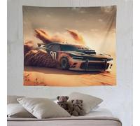 LCWWW Voiture de sport Tapisserie Murale Suspendue Pour Hommes Et Femmes, Tenture Esthétique Pour Chambre À Coucher, Décoration De Dortoir 130×150cm