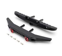 LCX Racing 1/10th RC Crawler Car DIY Nylon Front & Rear Bumper set for TRX4 TRX6 SCX10 II III PRO Gen7 Gen8 Gen9, Upgrades Parts Accessories