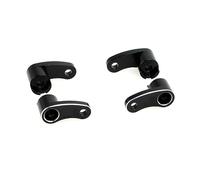 LCX Racing 1/18ème RC Crawler Car Aluminium Tour d'amortisseur avant arrière pour Traxxas TRX4M Defender #97054 Bronco #97074, améliorations pièces accessoires