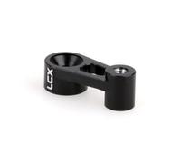 LCX Racing 1/18ème RC Crawler Car CNC Usiné Aluminium 25T Servo Horn Servo Bras pour Traxxas TRX4M Defender #97054 Bronco #97074, Mise à niveau des pièces Accessoires