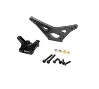 LCX Tour de choc arrière en fibre de carbone usinée CNC pour 1/16 1/18 LOSI Mini-B Buggy Mini-T Stadium Truck
