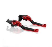 LCXZKIVS Frein Embrayage Leviers d'embrayage De Frein Pliants pour MV Agusta Dragster 800 Rosso 2019 2020 2021 2022, Accessoires De Levier De Guidon(Rouge)