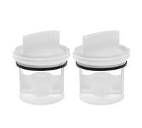 Lcyen Lot de 2 filtres à peluches pour machine à laver Bosch Siеmens 00647920 00605010 00602008 - Filtre à peluches de rechange pour machine à laver et sèche-linge iQ100 iQ300 iQ500