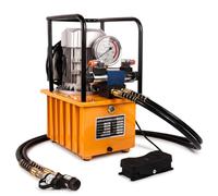 LCyindu - Pompe hydraulique électrique 750 W, unité de puissance hydraulique, 110 V, 2 vitesses, 10 000 PSI, 8,4 pintes, électrovanne à double effet pour perçage, pliage, cric