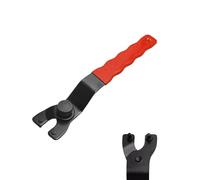 LCYLFH Clé universelle réglable pour meuleuse d'angle de 10,2 cm, 12,7 cm, 15,2 cm, 17,8 cm et 22,9 cm (rouge)