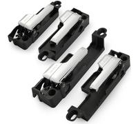 Lcyolada Lot de 4 poignées de porte intérieure pour Ford Fusion 2006 2007 2008 2009 2010 2011 2012 Lincoin MKZ Mercury Milan, avant et arrière, remplace #6E5Z-5422601-A