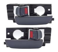 Lcyolada Paire de poignées de porte intérieure pour Hyundai Accent 2006-2011, avant gauche et droit de rechange # 826101E000 826201E000
