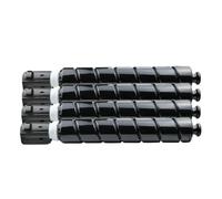 LCYSXTFZ 4PCS TN NPG-67 GPR-53 C-EXV49 Toner Cartridge Set Compatible with IR-ADV C3320 C3325 C3330 C3520 C3525 C3530