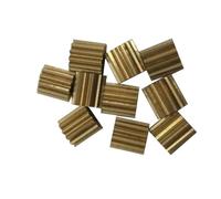 LCYSXTFZ Engrenages de Moteur en cuivre, Engrenages métalliques compatibles avec Mettler Toledo 3600 3650 3610, engrenage de Moteur à Balance électronique, 10 pièces