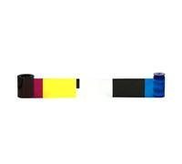 LCYSXTFZ Ruban Couleur YMCKT 534000-002 250 Impressions par Rouleau Compatible avec l'imprimante de Cartes d'identité Datacard SP série SD Comprend Une Carte de Nettoyage et Un Rouleau