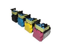 LCYSXTFZ Toner Compatible avec l'imprimante C3100 C3110 C3100P C3110P TNP50 TNP51 4P(C3100 TNP-50 CMYK)