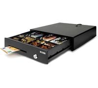 Ld-3336 Tiroir-Caisse Faible Usage Qui Stocke Votre Argent En Toute Sécurité - Tiroir Avec 3 Emplacements Billets Et 8 Emplacements Pièces - Avec Connexion Rj-12 - Tiroir De 33 X 36 X 10 Cm