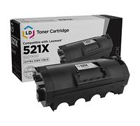 LD© Compatible Lexmark 52D1 X 00/521 X très haute capacité Noir cartouche de toner laser pour imprimante Série et Ms811 Ms812 HY Black