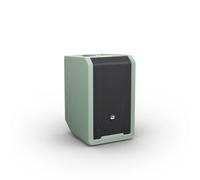 LD Systems ANNY 8 Enceinte Portable de sonorisation Bluetooth alimentée par Batterie avec Table de mixage intégrée Vert