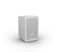 LD Systems ANNY 8 Enceinte Portable de sonorisation Bluetooth alimentée par Batterie avec Table de mixage intégrée Blanc