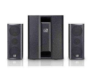 LD Systems DAVE 8 ROADIE - Système sono portable actif avec Mixeur 3 Canaux