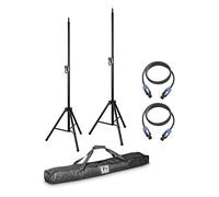 LD Systems DAVE 8 SET 2 - 2 x pied d'enceinte avec housse de transport + 2 x câble haut-parleur 5 m pour DAVE 8 systèmes