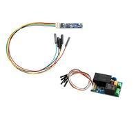 LD2410 Module de capteur radar microwave 24 GHz Module de détection de présence humaine haute sensibilité sans contact avec une carte de relais d'alimentation