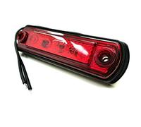 LD677 Lampe de contour arrière LED en caoutchouc Rouge