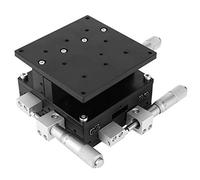 LD90-LM XYZ 3-Axes Trimming Platform Manual Linear Stage Tuning Sliding Table 90 x 90mm for Précision Inspection, Mechanical Equipment Positioning And Movement