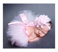 LDA Get Fresh Joli Tutu Jupe & Bandeau Photo Prop Costume Enfant Costume Tenue-Rose