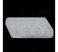 LDA Obtenez Frais 8 Pcs Assortis Tailles Bague en Silicone Moule Bijoux Moulage De Résine Moulage Nous Taille 5-12 Anneau Moule Ensemble