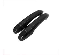 LDAAA Auto Poignées Porte extérieure, pour Renault Arkana 19-21 Poignée Porte Garniture Voiture Accessoires De Style,2-Door Black - no Holes and no Intelligence