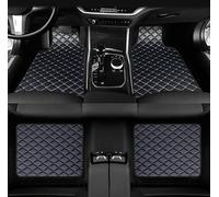 LDAAA Paquet 4 Auto Tapis de Sol, pour Peugeot 3008 2011-2013 Tapis de Sol Auto en Cuir synthétique imperméable, C BlackBlue