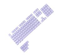 Ldabrye 1 lot de touches transparentes en silicone ABS 115 touches Jelly Puddings Profil original pour claviers de gamers Clavier original pour joueurs mécaniques rétroéclairés