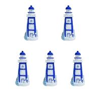 Ldabrye Aquariums Phare Artificiel Paysage Aquarium Châteaux Décorations pour Aquariums Terrarium Crevettes Ornements Habitat Aquarium
