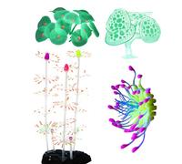 Ldabrye Aquascapes pour aquariums - Simulation de plantes aquatiques - Coraux - Ornements sous-marins pour aquariums naturels