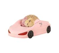 Ldabrye Balle de course silencieuse pour hamster - Jouet amusant et transparent - Encourage les moments de jeu actifs pour les propriétaires de petits animaux de compagnie - Roue de hamster