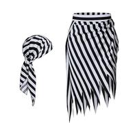 Ldabrye Bandana pirate pour femme et homme - Accessoires de costume de capitaine d'Halloween - Tenues de capitaine - Costumes d'Halloween et de cosplay