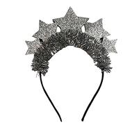 Ldabrye Bandeau à paillettes avec étoiles - Pour Noël - Pour fête du Nouvel An - Accessoires de cheveux pour femmes et filles