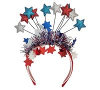 Ldabrye Bandeau accrocheur en forme d'étoile spectaculaire, confortable et unique, accessoire de cheveux pour femmes et filles