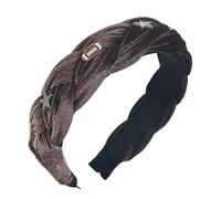 Ldabrye Bandeau de maquillage en forme d'étoile - Accessoires de cheveux tressés - Accessoire de cheveux pour femmes et filles