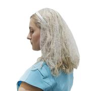 Ldabrye Bandeau en tulle pour femme - Style bohème - Broderie exquise - Accessoires de cheveux pour femmes et filles